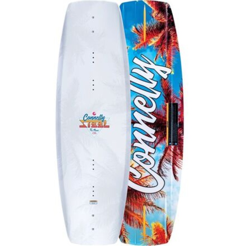 Steel Wakeboard|White/Blue/Orange|136cm|141cm