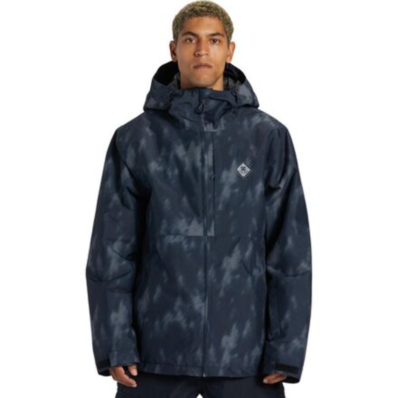 Basis Print Jacket 2024|Black Tree Runs|Cloud Cover|L|XXL