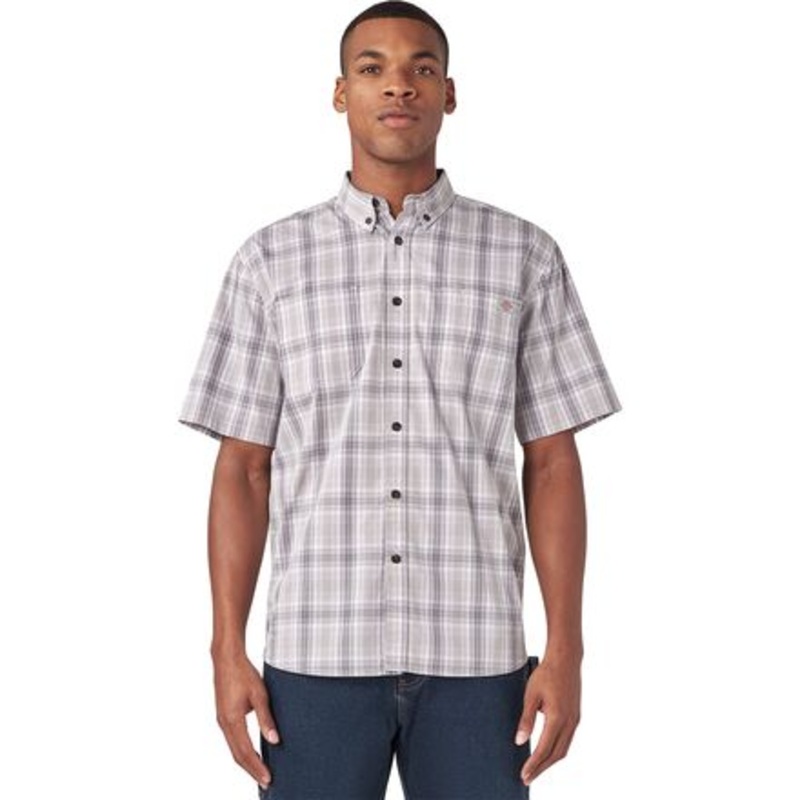 Flex Plaid Short-Sleeve Shirt – Men&apos;s