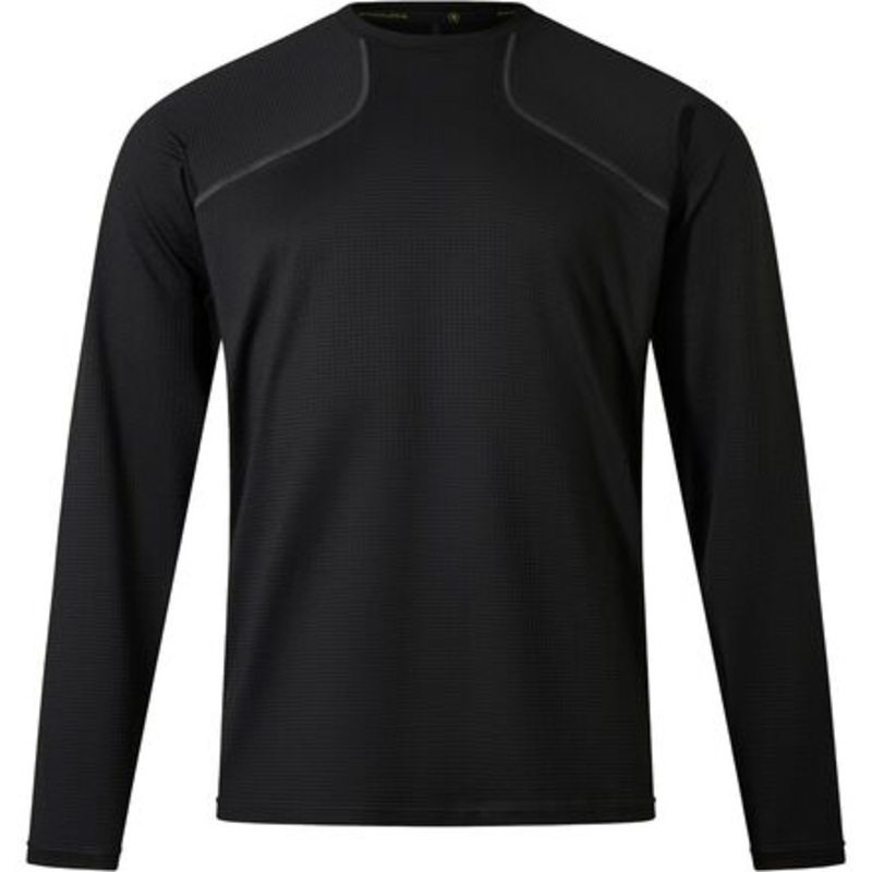 Long-Sleeve Corner Shirt|Black|Obre Blue|L|XL|S|M