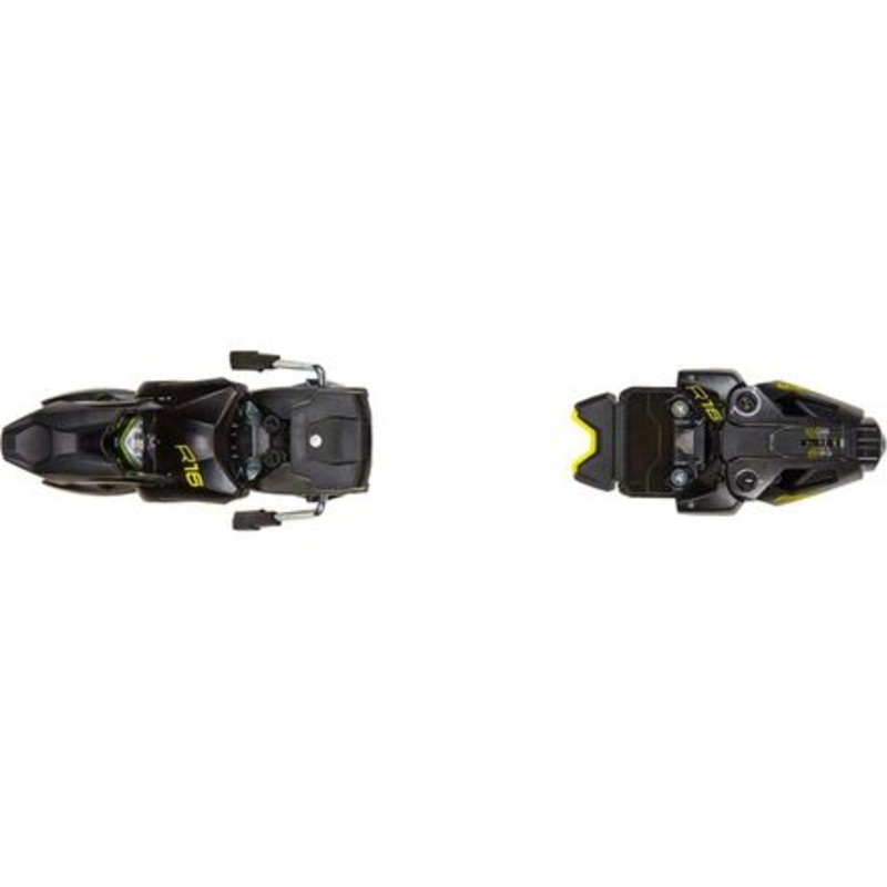 R 16 Ski Bindings – 2024|Black/Yellow|85mm