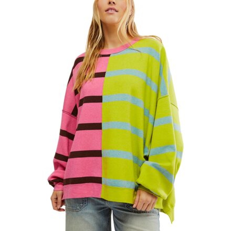 Uptown Stripe Pullover Sweater – Women&apos;s