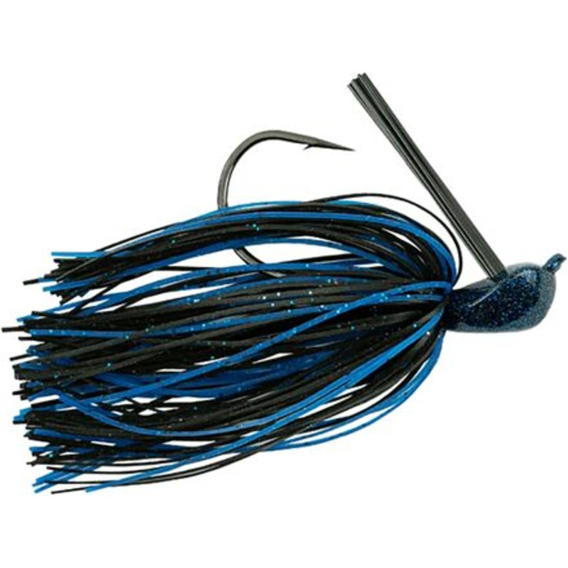 Juicee Jig Lure|Black/Blue|Bluegill|Cowboy Craw|Green Pumpkin