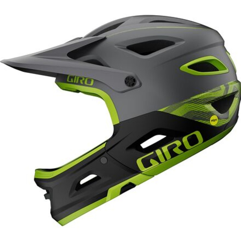 Switchblade Mips Helmet|Matte Metallic Black/Ano Lime|S|M