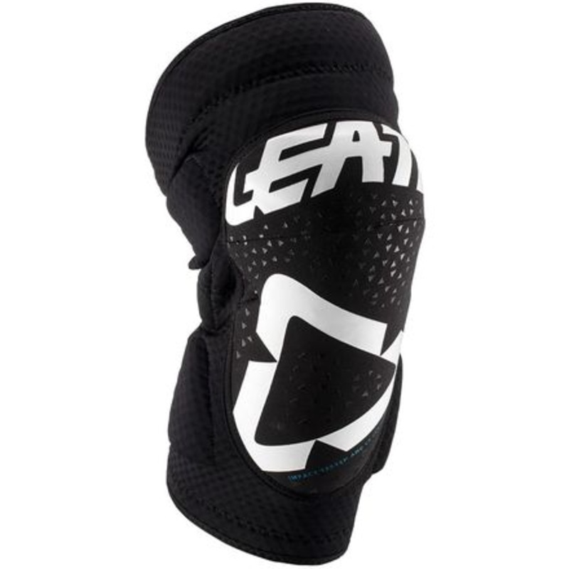 3DF 5.0 Zip Knee Guard|White/Black|Flint|Black|L/XL|S/M