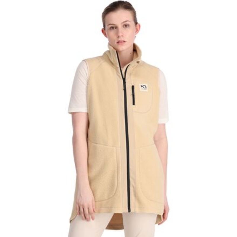 Sanne Pile Vest Long – Women&apos;s