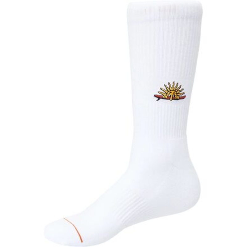 Sunny Sock|White|One Size