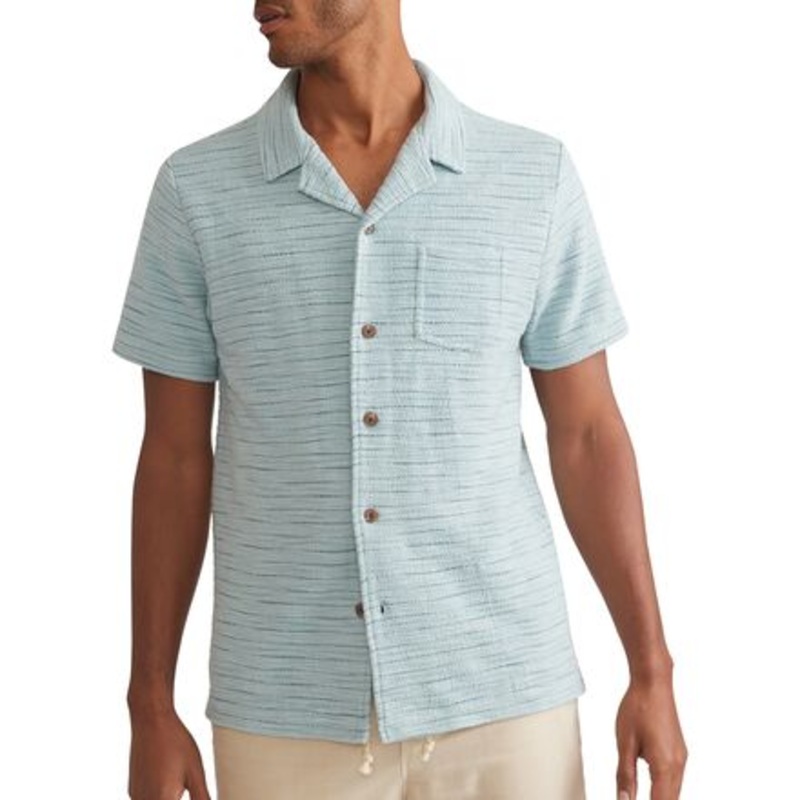 Beach Texture Resort Short-Sleeve Shirt – Men&apos;s