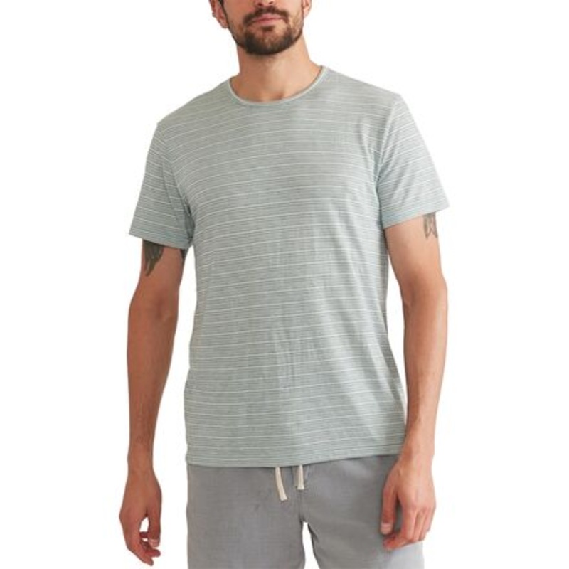 Blister Stitch All Over Stripe T-Shirt – Men&apos;s