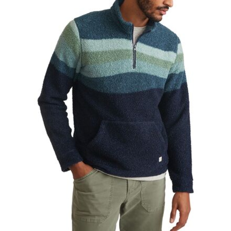 Half-Zip Sherpa Scenic Fleece Jacket – Men&apos;s