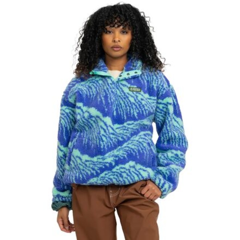 Acadia Midnight Waves High Pile Fleece – Women&apos;s