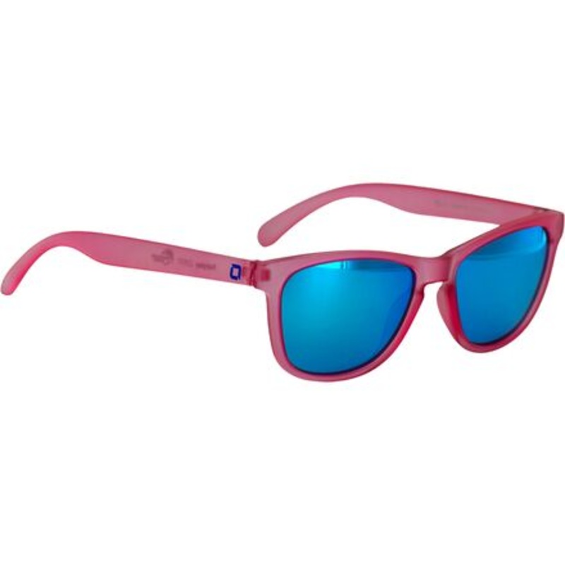 Fairplay Polarized Sunglasses|Crystal Pink/Polarized Smoke Lens Blue Mirror|Crystal Turquoise/Polarized Smoke Lens Orange Mirror|M