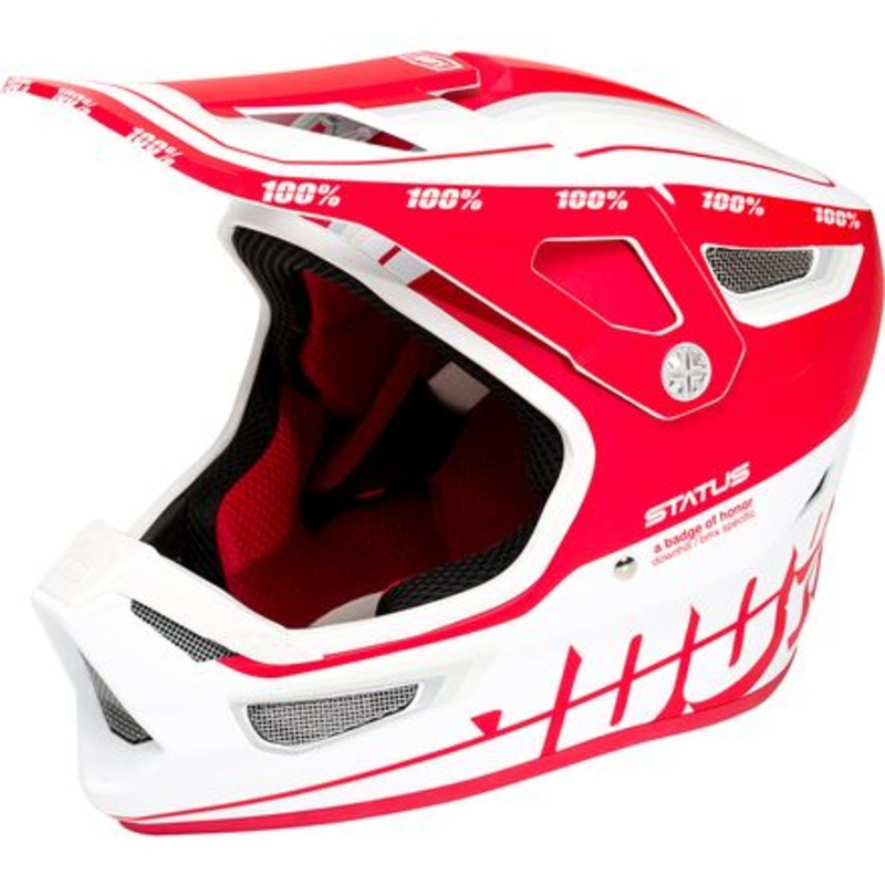 Status Helmet|Topenga Red/White|L|S|M