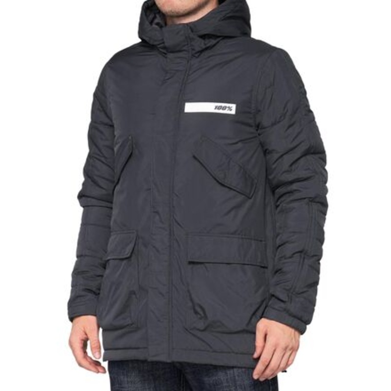 Tyro Hooded Zip Jacket 2022|Charcoal|L|M