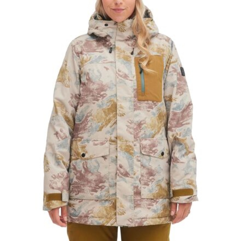 Utility Jacket – Women&apos;s|Light Camo|Plantation Colour Block|S|L|XS|M