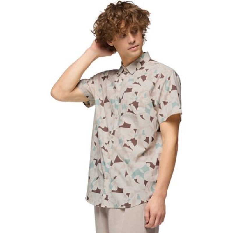 Stimmersee Shirt – Men&apos;s|Almond Edamame|Canvas Boogie Bloom|Chalk Stretch|High Tide Stretch|Pollen Retro Bloom|XL|S|XXL|M|L