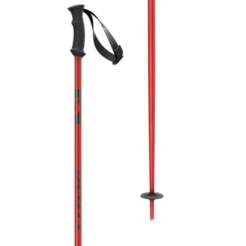 540 Pro Ski Poles 2025|Red|White|52in