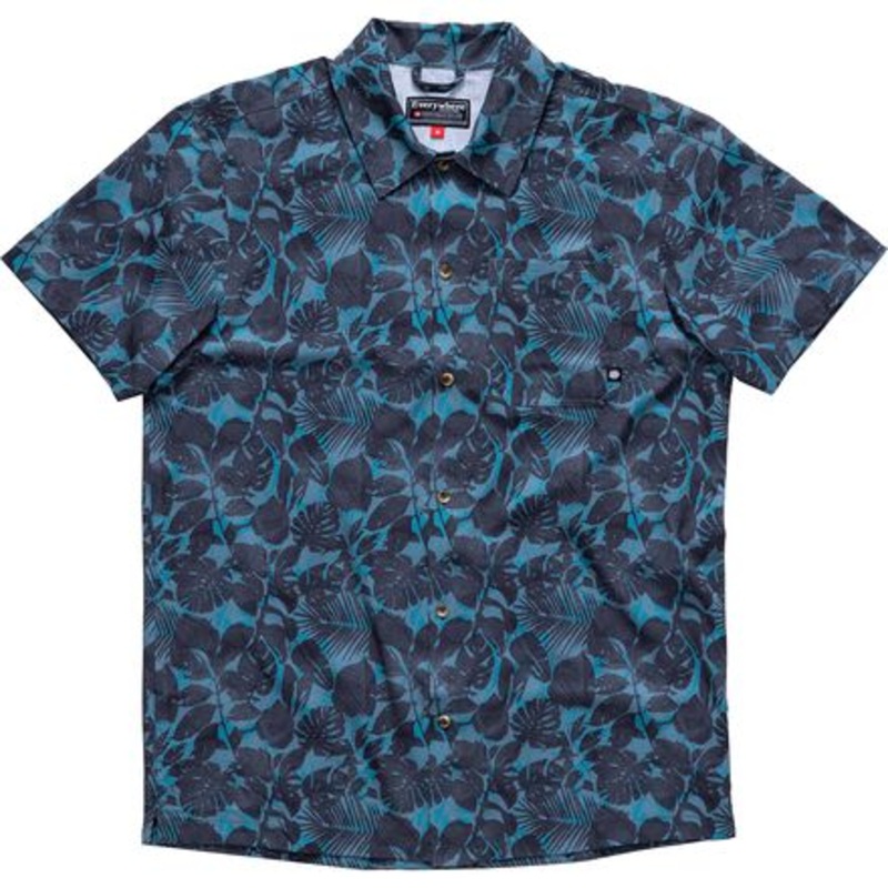 Nomad Perforated Button-Up Short-Sleeve Shirt – Men&apos;s