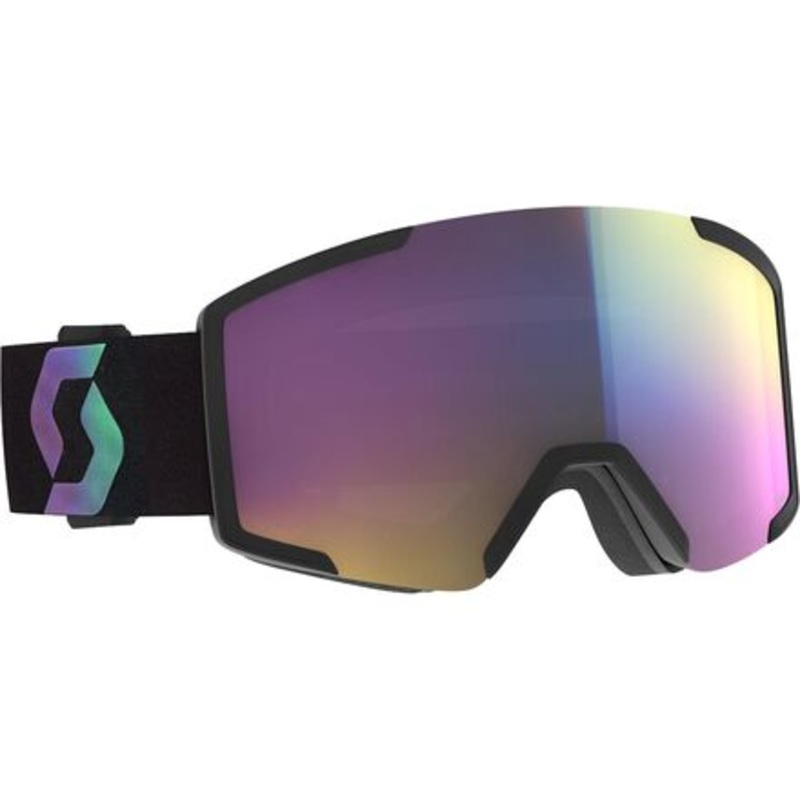 Shield Snow Goggles 2025|Aurora Green W/ Enhancer Teal Chrome Lens|One Size