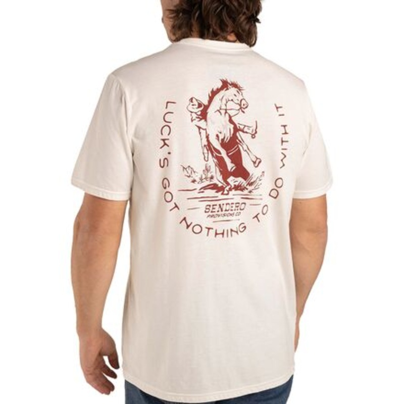 No Luck T-Shirt – Men&apos;s|Vintage White|S|M