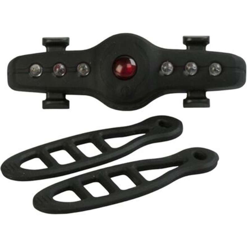 Seat Stay Led Bike Tail Light|Black|One Size
