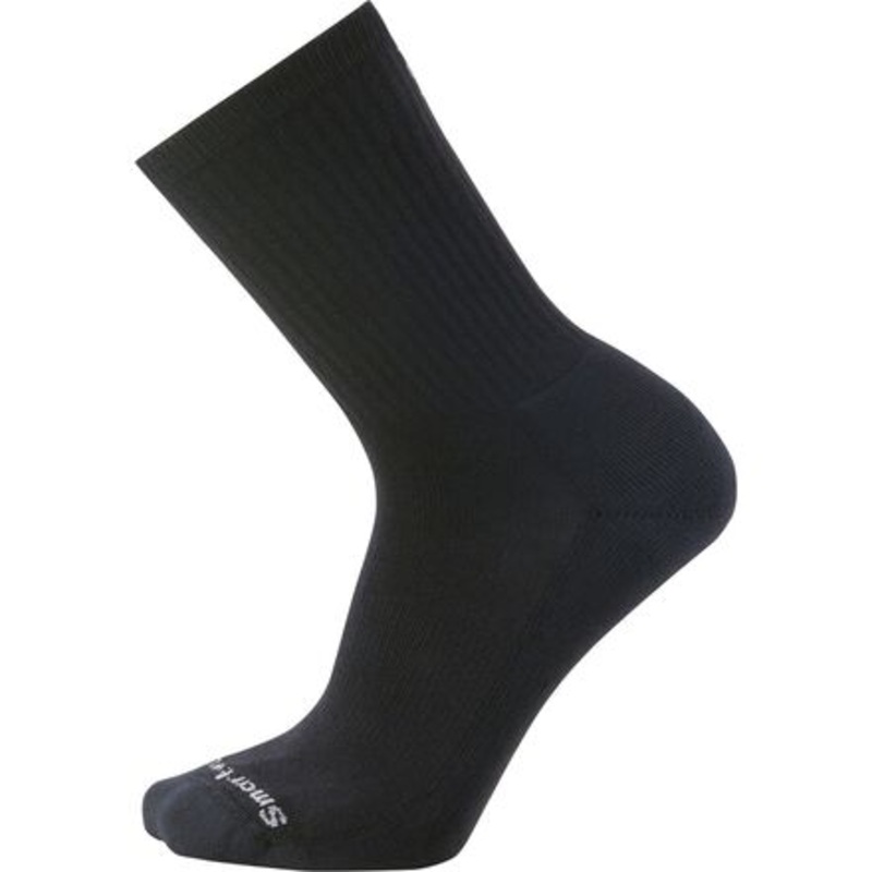 Everyday Solid Rib Crew Sock|Black|Deep Navy|Medium Gray|XL|M|S