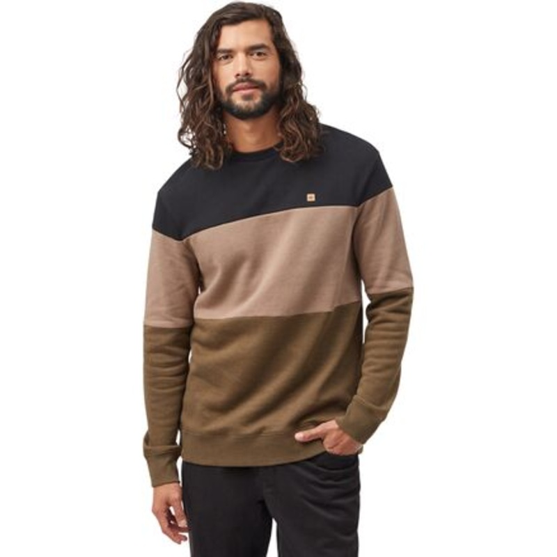 TreeFleece Blocked Classic Crew – Men&apos;s