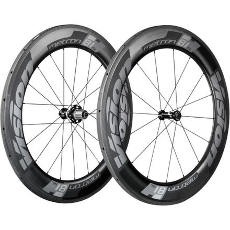 Metron 81 TL Wheelset|Black|None
