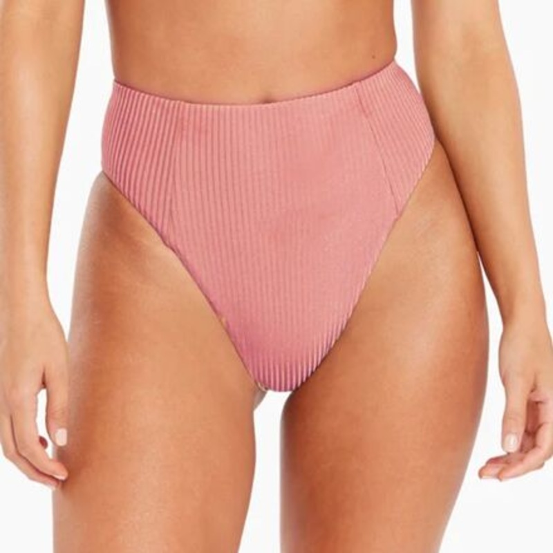 Sienna High Waist Cheeky Cut Bikini Bottom – Women&apos;s