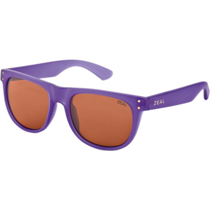 Ace Polarized Sunglasses|Deep Purple/Copper|Bombay Brown/Copper|One Size