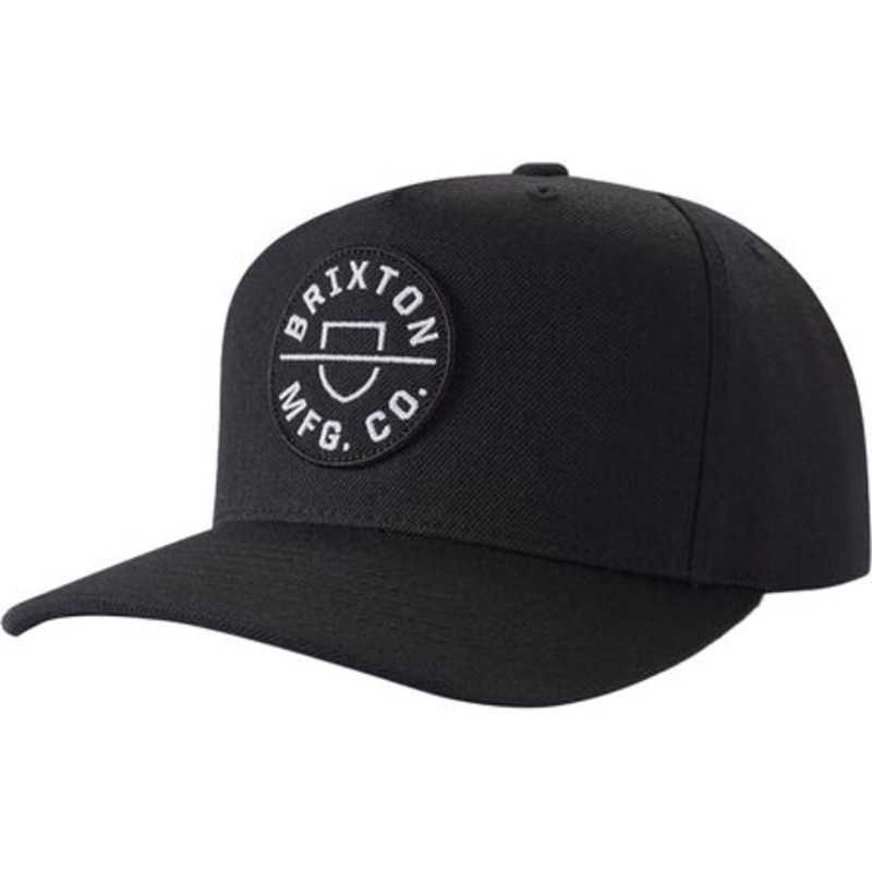 Crest C MP Snapback Hat|Black|Heather Grey/Black|One Size