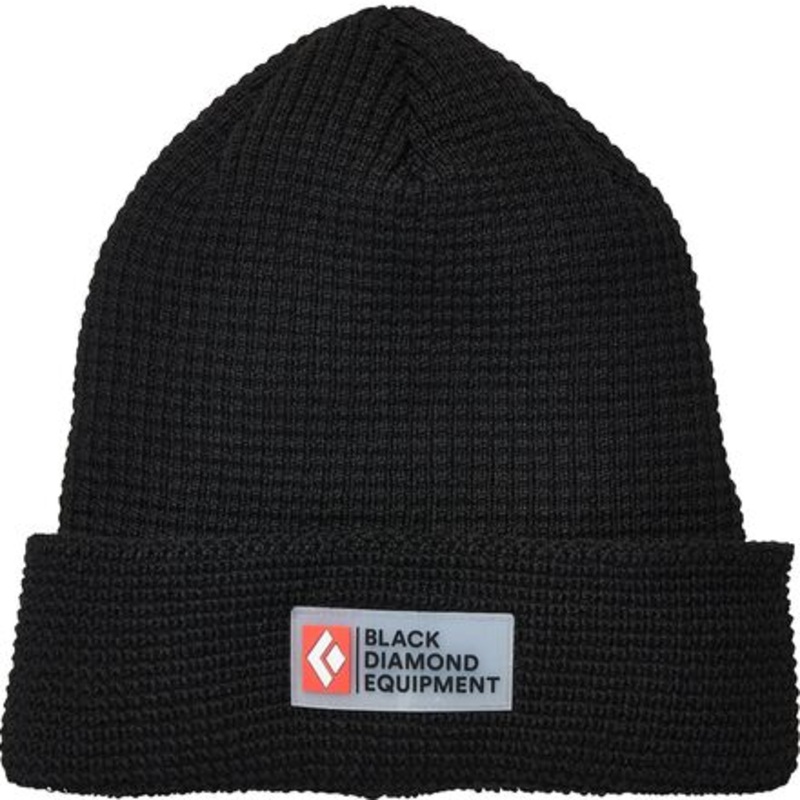 Double Waffle Beanie|Black|One Size