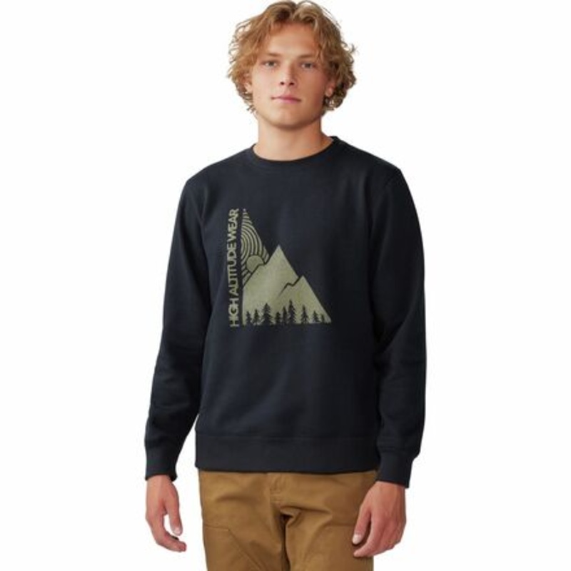 Jagged Peak Pullover Crew Sweatshirt – Men&apos;s