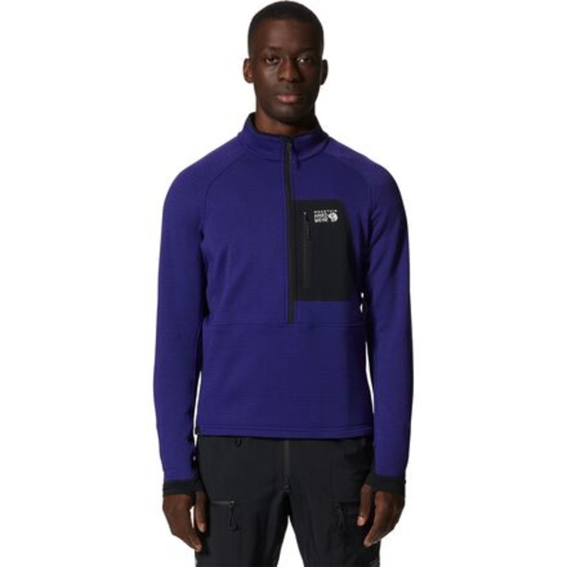 Polartec Power Grid Half-Zip Jacket – Men&apos;s