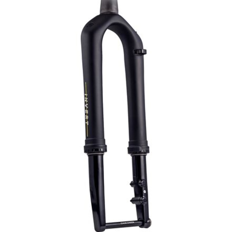 Invert Gravel Fork|Matte Black|Raw Carbon to Black Fade|30mm|40mm