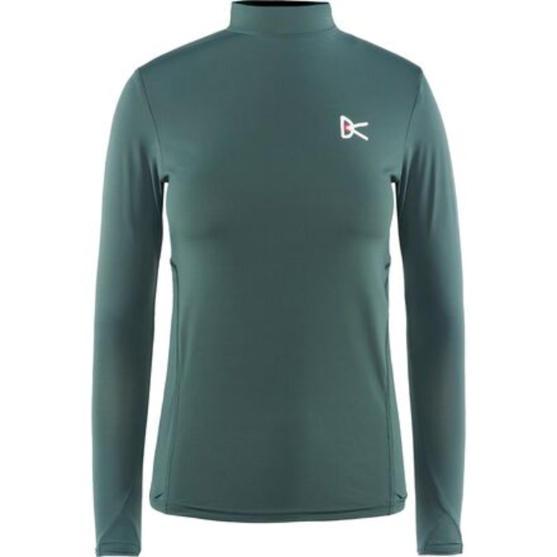 Paneled Long-Sleeve Mock T-Shirt – Women&apos;s