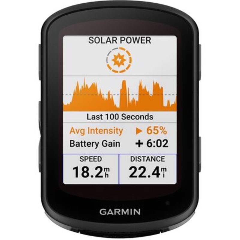 Edge 540 Solar Bike Computer|Black|One Size