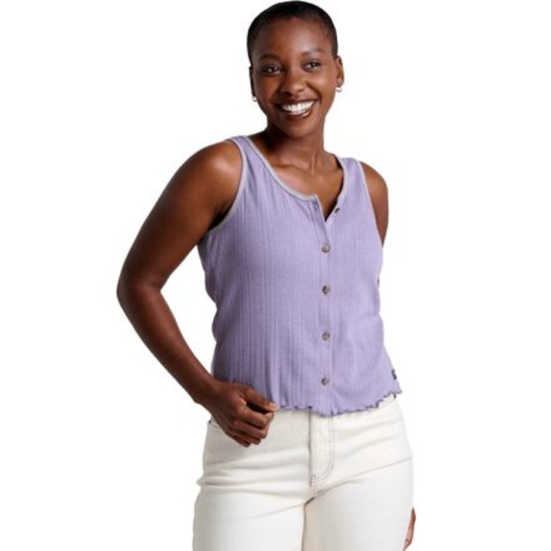 Foothill Pointelle Button Tank – Women&apos;s