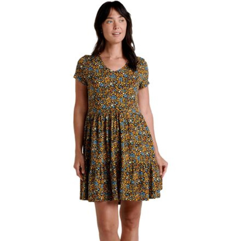 Marley Tiered Short-Sleeve Dress – Women&apos;s
