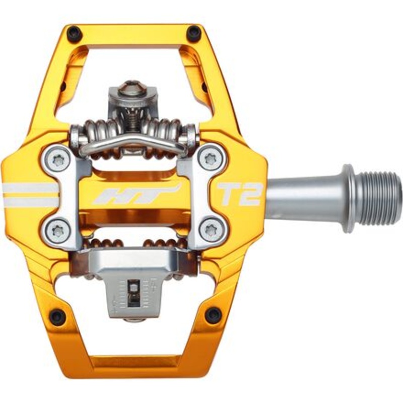 T2 Clipless Pedals|Orange|Purple|Red|Royal Blue|Stealth Black|One Size