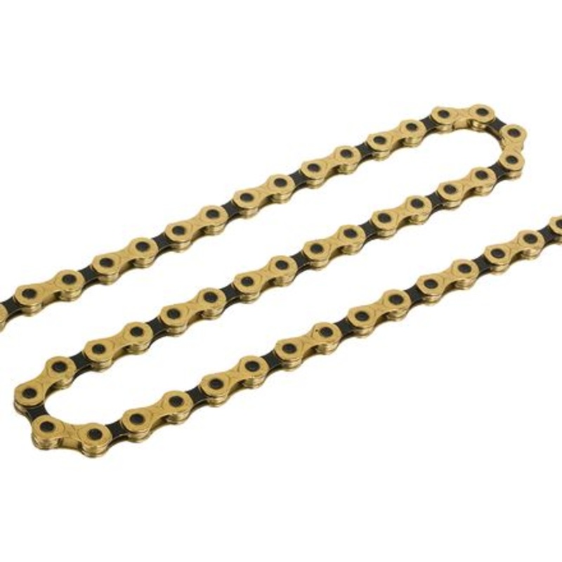 X12-TI Nitride Gold Chain|Gold/Black|Gold|12 Speed, 126 Links