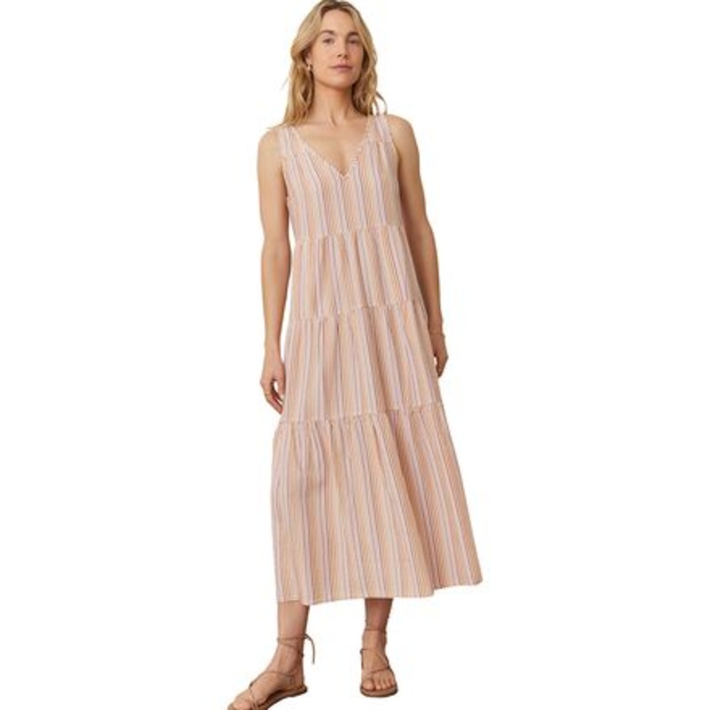 Corinne Seersucker Maxi Dress – Women&apos;s