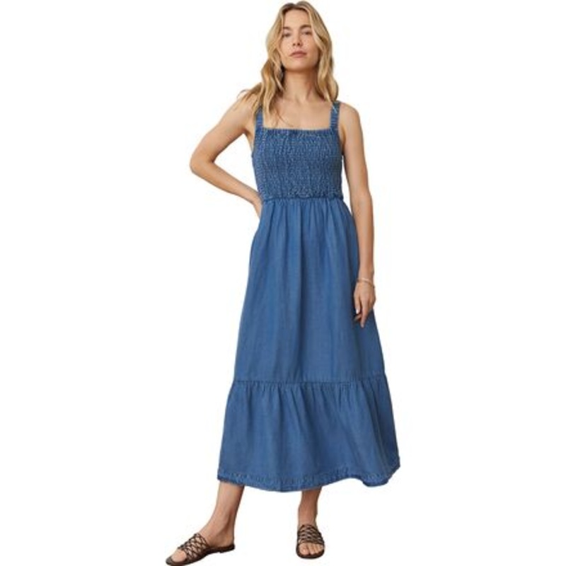 Selene Chambray Maxi Dress – Women&apos;s
