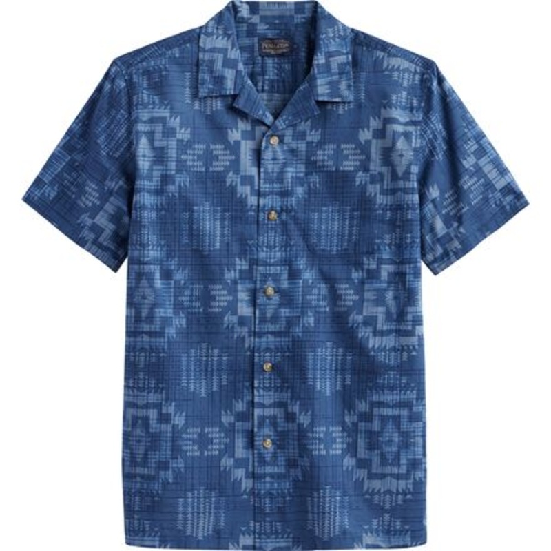 Aloha Shirt – Men&apos;s|Harding Navy|Pacific Landscape|XL|S|XXL|M|L