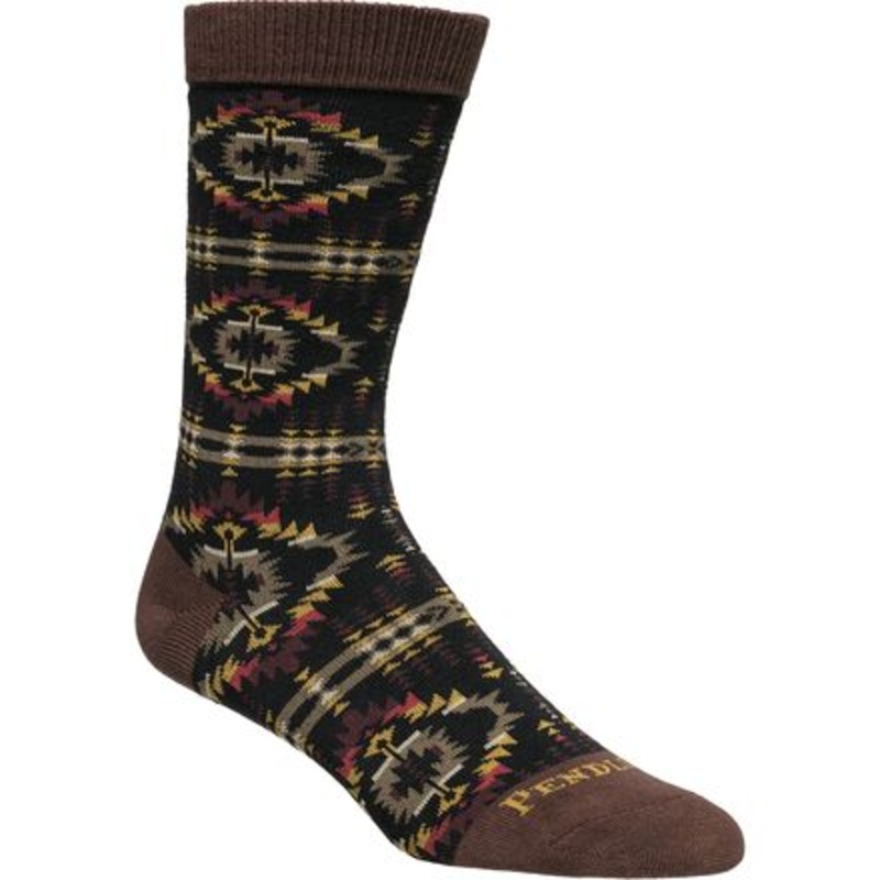 Cotton Blends Crew Sock|Juniper Mesa/Sand|L