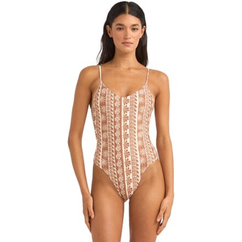 Seafarer Tie Back Minimal One-Piece Swimsuit  – Women&apos;s
