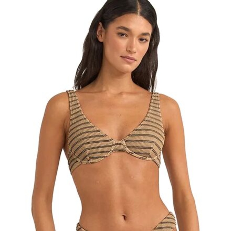 Sol Stripe Underwire Bikini Top – Women&apos;s
