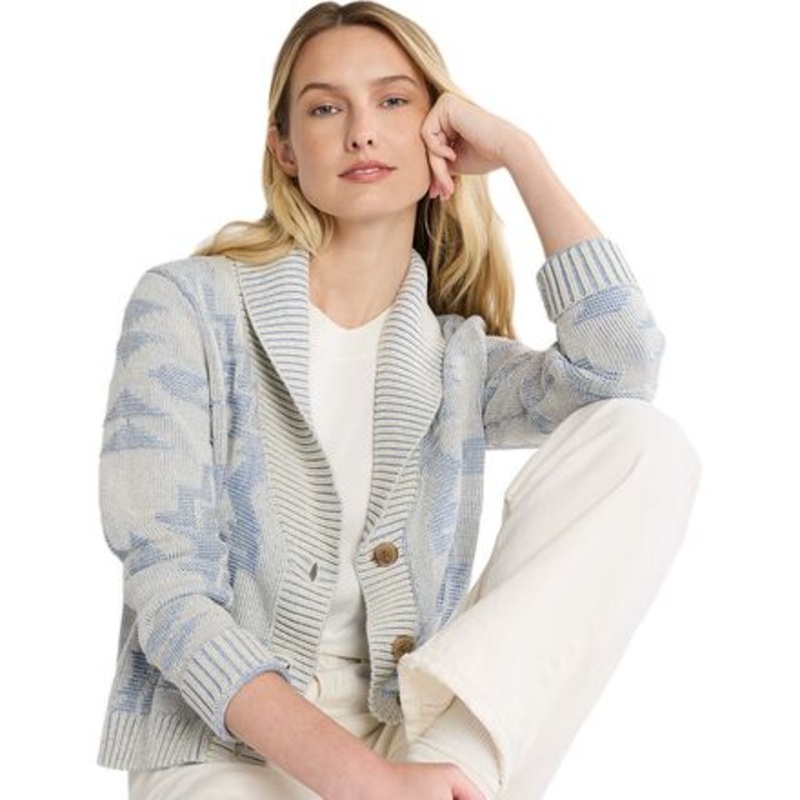 Textured Cotton Cardigan – Women&apos;s