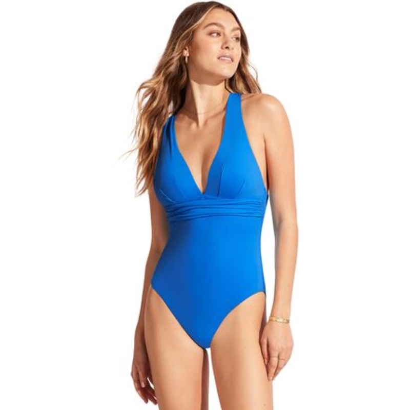 Collective Cross Back One Piece Swim Suit – Women&apos;s