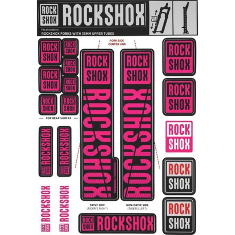 Decal Kit – 35mm|Magenta|Gray|Orange|Green|Yellow|Red|Stealth Black|White